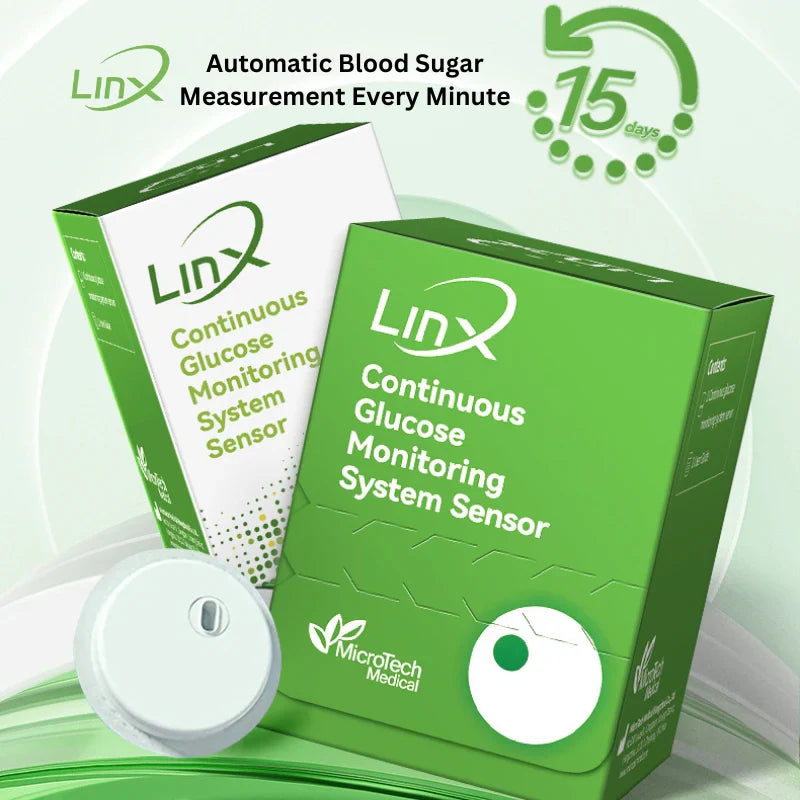 2 جهاز Linx CGM لمدة (شهر واحد)