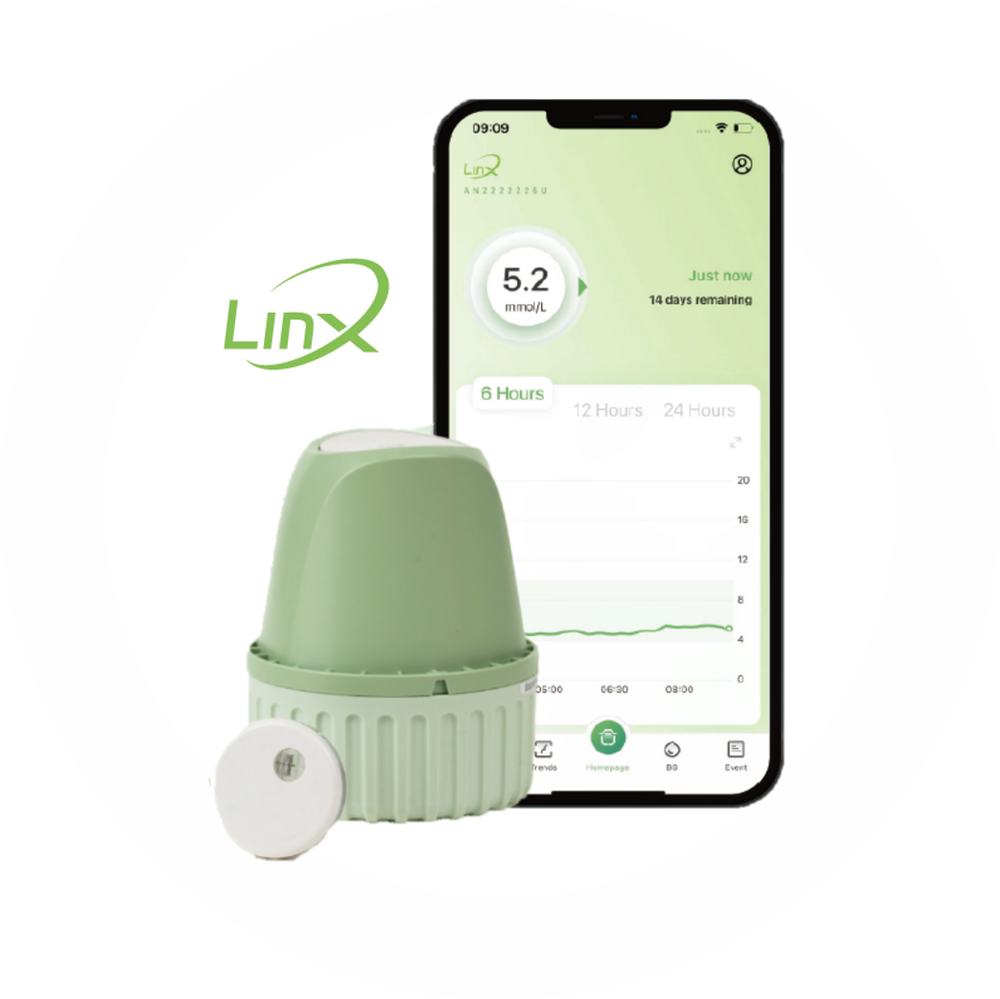 LinX sensor with the app