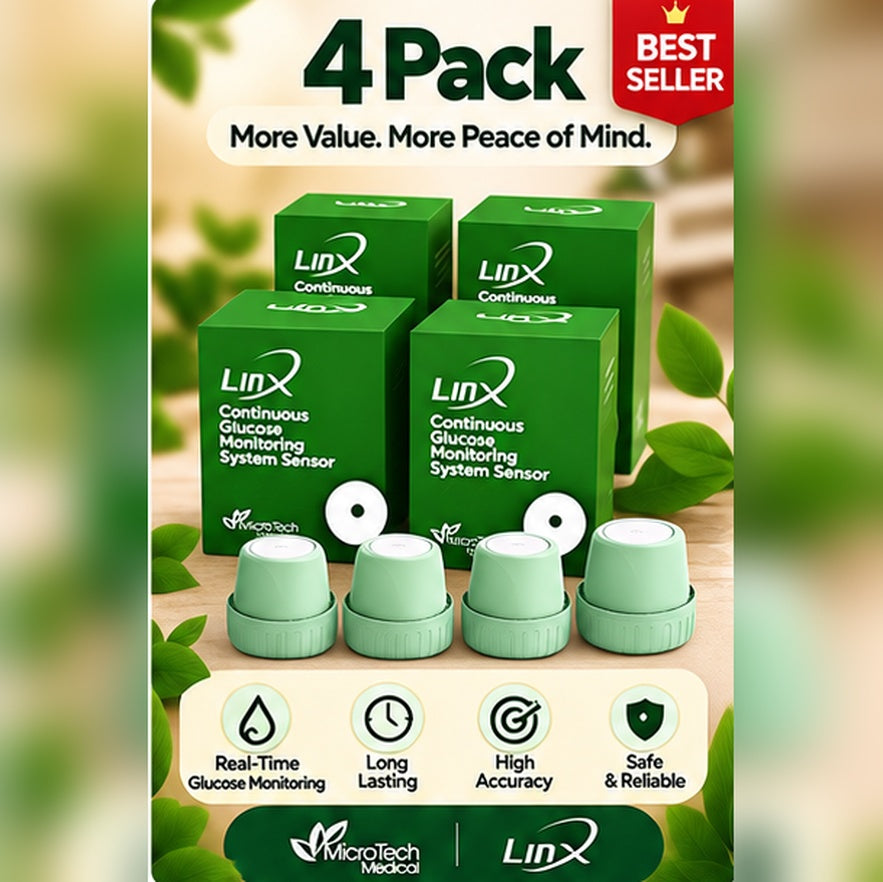 4 Linx CGM Sensors (2 Months)